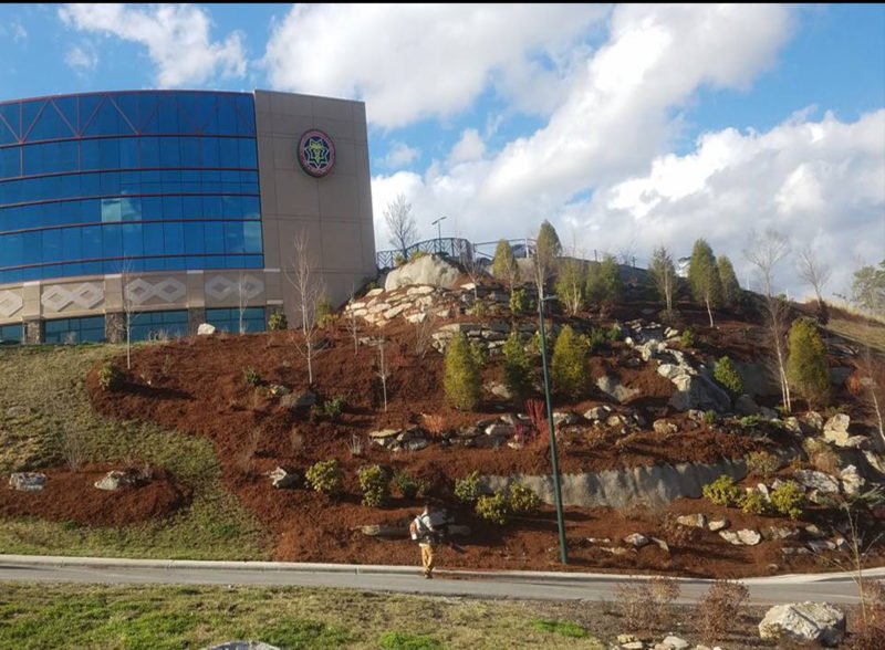 commercial landscaping in WNC